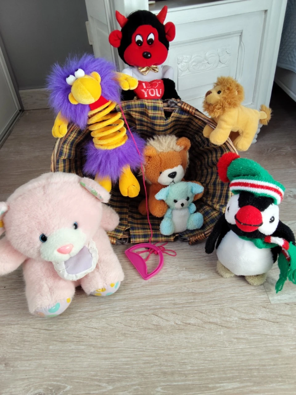 Lot peluches vintage